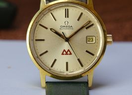 Omega Genève 166.0163 (1970) - Champagne dial 35 mm Gold/Steel case