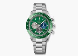 Zenith Chronomaster Sport 03.3119.3600/56.M3100 (2024) - Groen wijzerplaat 41mm Staal