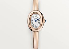 Cartier Baignoire WGBA0047 (2025) - Silver dial 17 mm Rose Gold case