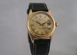 Rolex Datejust 1601 (1973) - Champagne dial 36 mm Yellow Gold case
