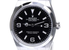 Rolex Explorer 124270 (2021) - Black dial 36 mm Steel case