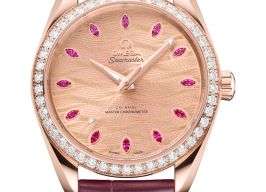 Omega Seamaster Aqua Terra 220.58.38.20.99.007 (2026) - Roze wijzerplaat 38mm Roségoud