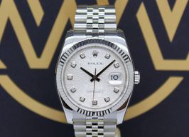 Rolex Datejust 36 116234 (2007) - White dial 36 mm Steel case