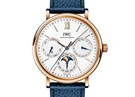 IWC Portofino IW344602 (2025) - Zilver wijzerplaat 40mm Roodgoud