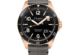 Glashütte Original SeaQ Panorama Date 1-36-13-03-90-34 (2024) - Black dial 43 mm Steel case