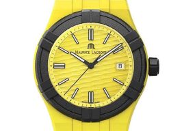 Maurice Lacroix Aikon AI2008-60060-300-0 (2023) - Yellow dial 40 mm Plastic case