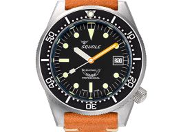 Squale 1521 1521BKBL.PC (2026) - Black dial 42 mm Steel case