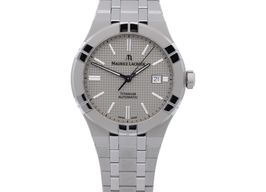 Maurice Lacroix Aikon AI6008-TT032-230-1 (2025) - Grijs wijzerplaat 42mm Titanium