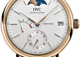 IWC Portofino Hand-Wound IW516409 (2025) - Silver dial 45 mm Red Gold case