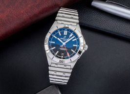 Breitling Chronomat GMT A32398101B1A1 (Unknown (random serial)) - Black dial 40 mm Steel case