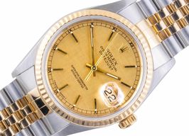 Rolex Datejust 36 16233 (1991) - Champagne dial 36 mm Gold/Steel case
