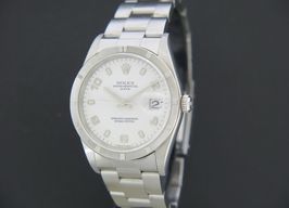 Rolex Date 15210 (2004) - White dial 34 mm Steel case