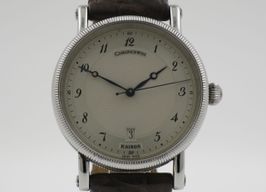 Chronoswiss Kairos CH2823 (1991) - Silver dial 38 mm Steel case