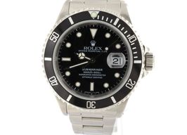 Rolex Submariner Date 16610 (1996) - Black dial 40 mm Steel case