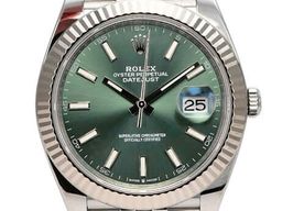 Rolex Datejust 41 126334 (2023) - Green dial 41 mm Steel case