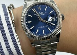 Rolex Datejust 36 126234 (2024) - Blue dial 36 mm Steel case