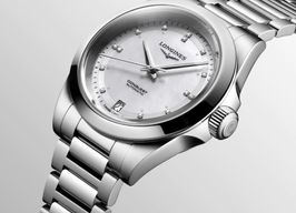 Longines Conquest L3.430.4.87.6 (2024) - Pearl dial 34 mm Steel case