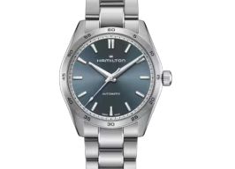 Hamilton Jazzmaster Performer H36235140 (2025) - Blauw wijzerplaat 38mm Staal