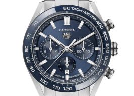 TAG Heuer Carrera CBN2A1A.BA0643 (2024) - Blauw wijzerplaat 44mm Staal