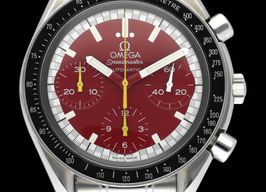 Omega Speedmaster Reduced 3510.61.00 (1999) - Red dial 39 mm Steel case