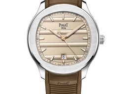 Piaget Polo G0A49023 (2024) - Bruin wijzerplaat Onbekend Staal