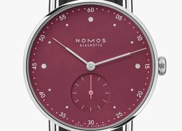 NOMOS Metro 1123 (2024) - Red dial 33 mm Steel case