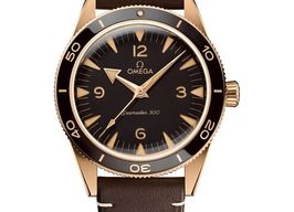 Omega Seamaster 300 234.92.41.21.10.001 (2025) - Bruin wijzerplaat 41mm Roségoud