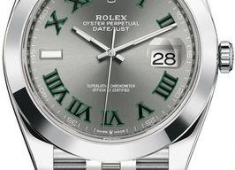 Rolex Datejust 41 126300 (2023) - Grijs wijzerplaat 41mm Staal