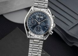 Omega Speedmaster Day Date 3521.80.00 (Onbekend (willekeurig serienummer)) - Blauw wijzerplaat 39mm Staal
