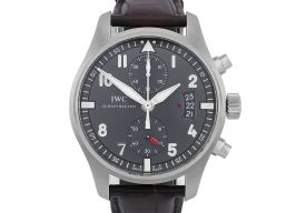 IWC Pilot Spitfire Chronograph IW387802 (2014) - Grey dial 43 mm Steel case