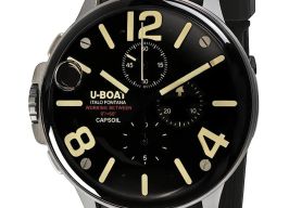 U-Boat Capsoil 8111/B (2024) - Zwart wijzerplaat 46mm Staal