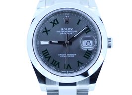 Rolex Datejust 41 126300 (2024) - Grijs wijzerplaat 41mm Staal