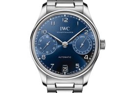 IWC Portuguese Automatic IW501704 (2024) - Blauw wijzerplaat 42mm Staal