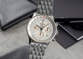 Breitling Navitimer A2332212/G533 (Unknown (random serial)) - Silver dial 42 mm Steel case