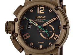 U-Boat Chimera 8527 (2024) - Zwart wijzerplaat 47mm Brons