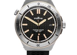 Fortis Marinemaster F8120015 (2025) - Black dial 44 mm Steel case