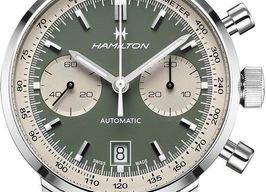 Hamilton Intra-Matic H38416560 (2025) - Green dial 40 mm Steel case
