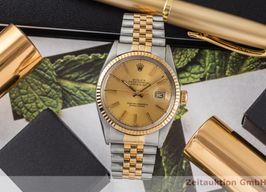 Rolex Datejust 36 16013 (1985) - Champagne dial 36 mm Gold/Steel case