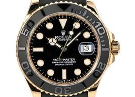 Rolex Yacht-Master 42 226658 (2023) - Black dial 42 mm Yellow Gold case