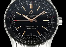 Breitling Navitimer A17326 (2023) - Zwart wijzerplaat 41mm Staal