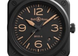 Bell & Ross BR 03 BR03A-HER-CE/SCA (2026) - Black dial 42 mm Ceramic case