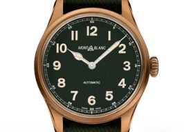 Montblanc 1858 118222 (2023) - Groen wijzerplaat 40mm Brons