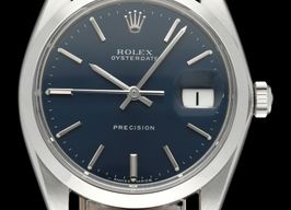 Rolex Oyster Precision 6694 (1969) - Blue dial 34 mm Steel case