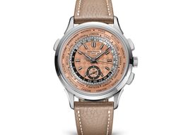 Patek Philippe World Time Chronograph 5935A-001 (2025) - Pink dial 41 mm Steel case
