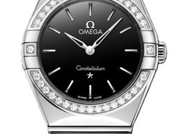 Omega Constellation Quartz 131.15.28.60.01.001 (2026) - Zwart wijzerplaat 28mm Staal