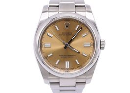 Rolex Oyster Perpetual 36 116000 (2016) - Brons wijzerplaat 36mm Staal