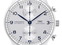 IWC Portuguese Chronograph IW371617 (2025) - Zilver wijzerplaat 41mm Staal