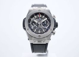 Hublot Big Bang Unico 411.NX.1170.RX (2020) - Transparent dial 45 mm Titanium case