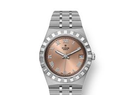 Tudor Royal 28400 (2025) - Roze wijzerplaat 34mm Staal