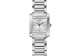 Cartier Tank Française WSTA0065 (2026) - Silver dial 21 mm Steel case